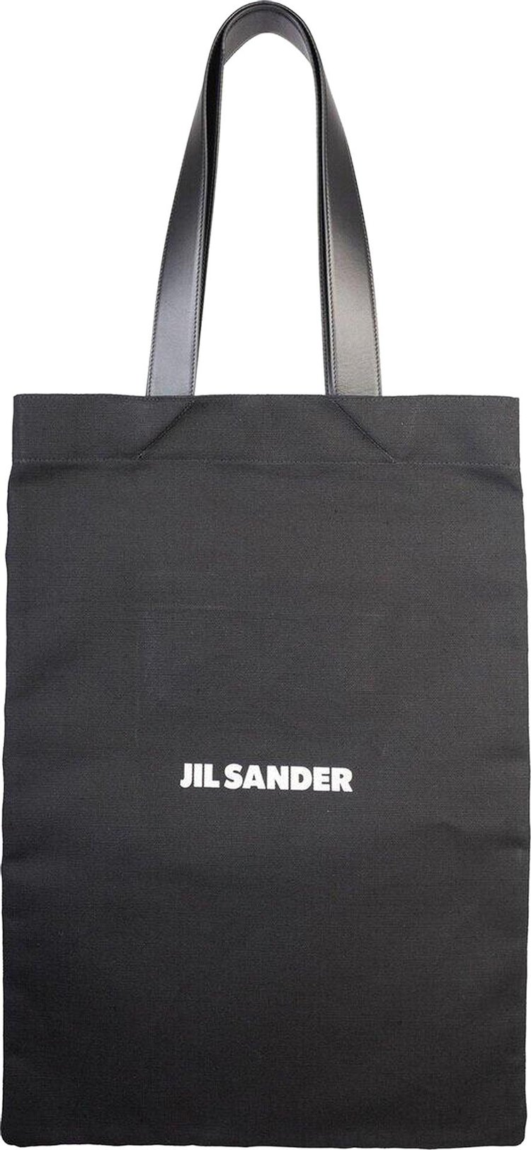 Jil Sander Logo Book Tote Bag 'Black'