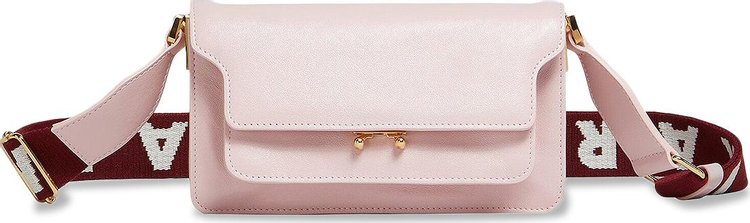 Marni Trunk Soft Medium Shoulder Bag 'Pink'