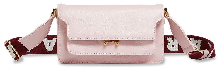 Marni Trunk Soft Medium Shoulder Bag Pink