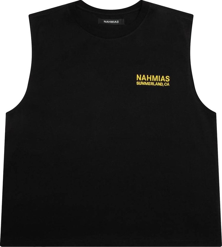 Nahmias Landscape Muscle T-Shirt 'Black'