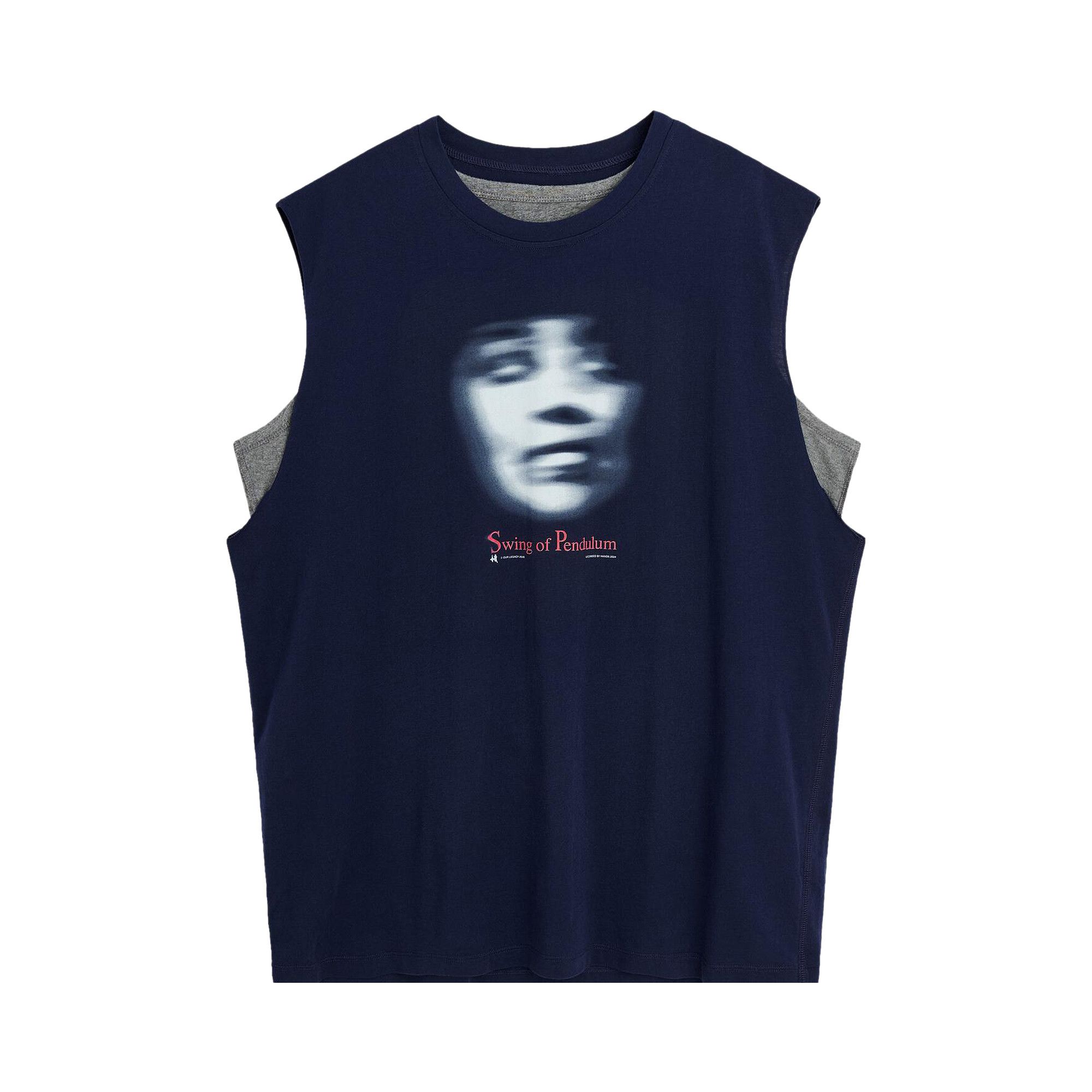 Buy Our Legacy Reversible Gravity Tank Top 'Navy/Grey' - M2246RS