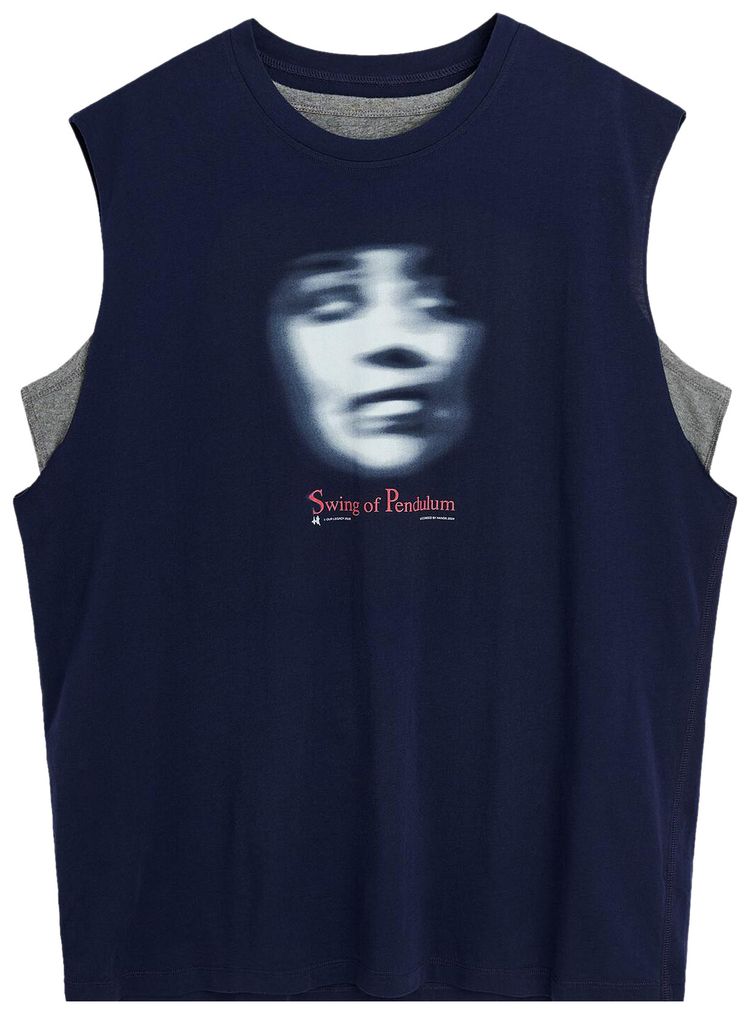 Our Legacy Reversible Gravity Tank Top NavyGrey