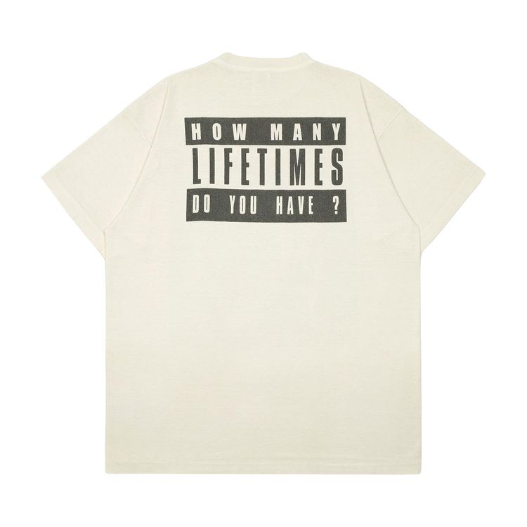 Saint Michael x Denim Tears Lives Crew T Shirt White