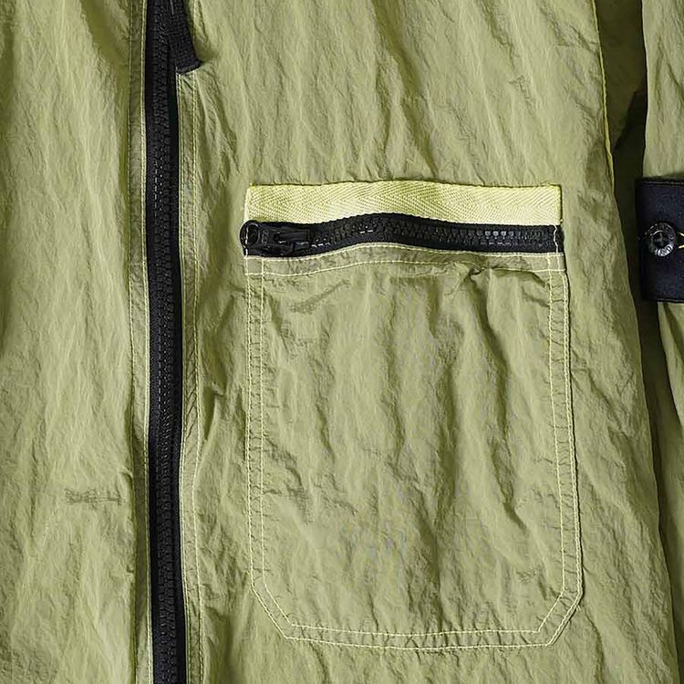 Stone Island Nylon Metal Overshirt Lemon