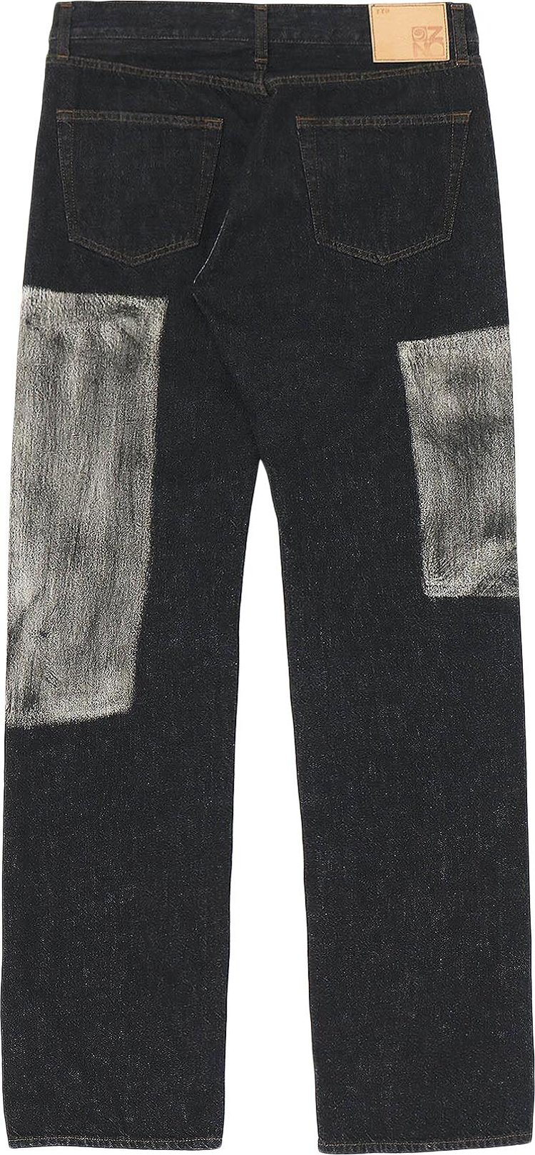 Yohji Yamamoto Denim Pants Black