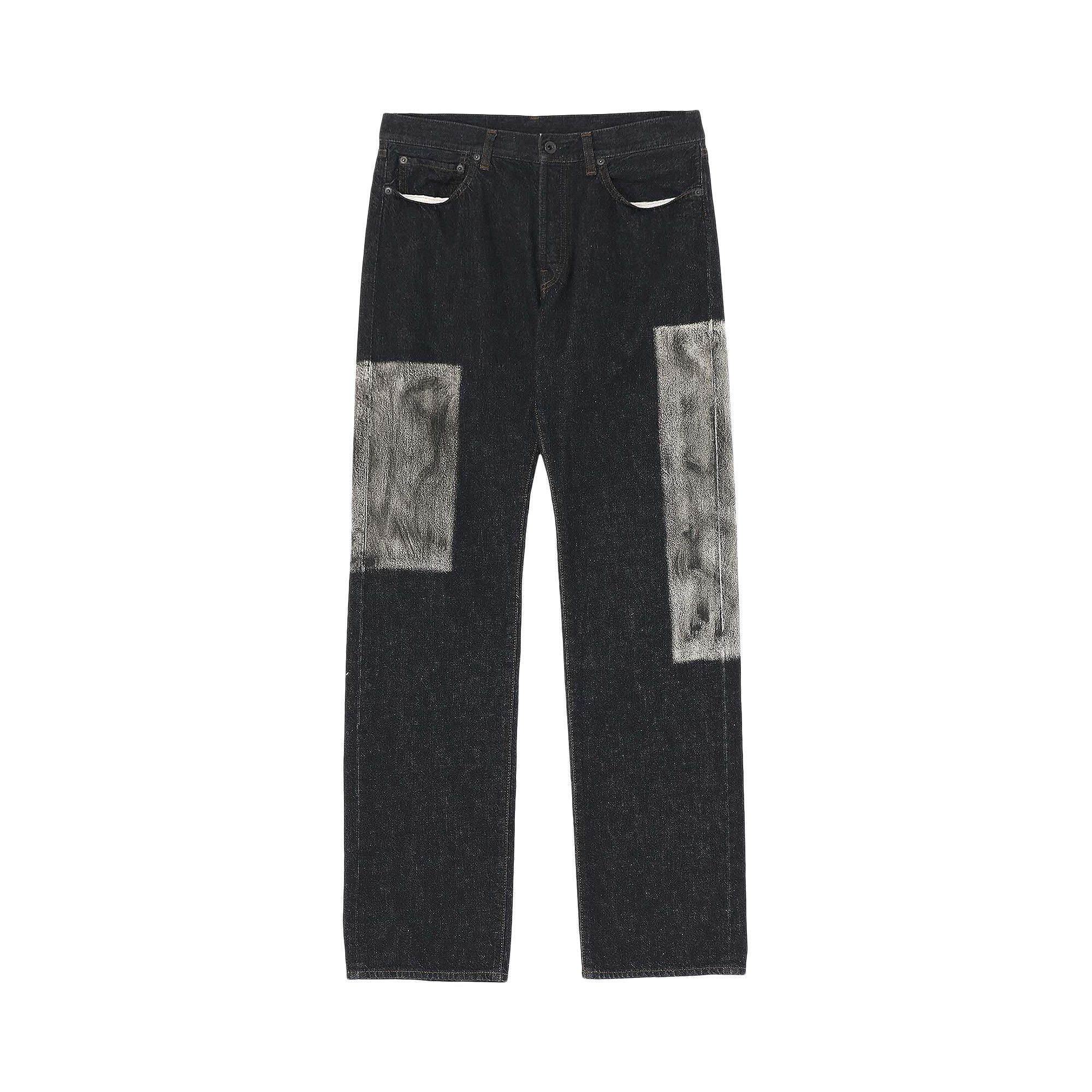 Buy Yohji Yamamoto Denim Pants 'Black' - HS P92 005 1 | GOAT