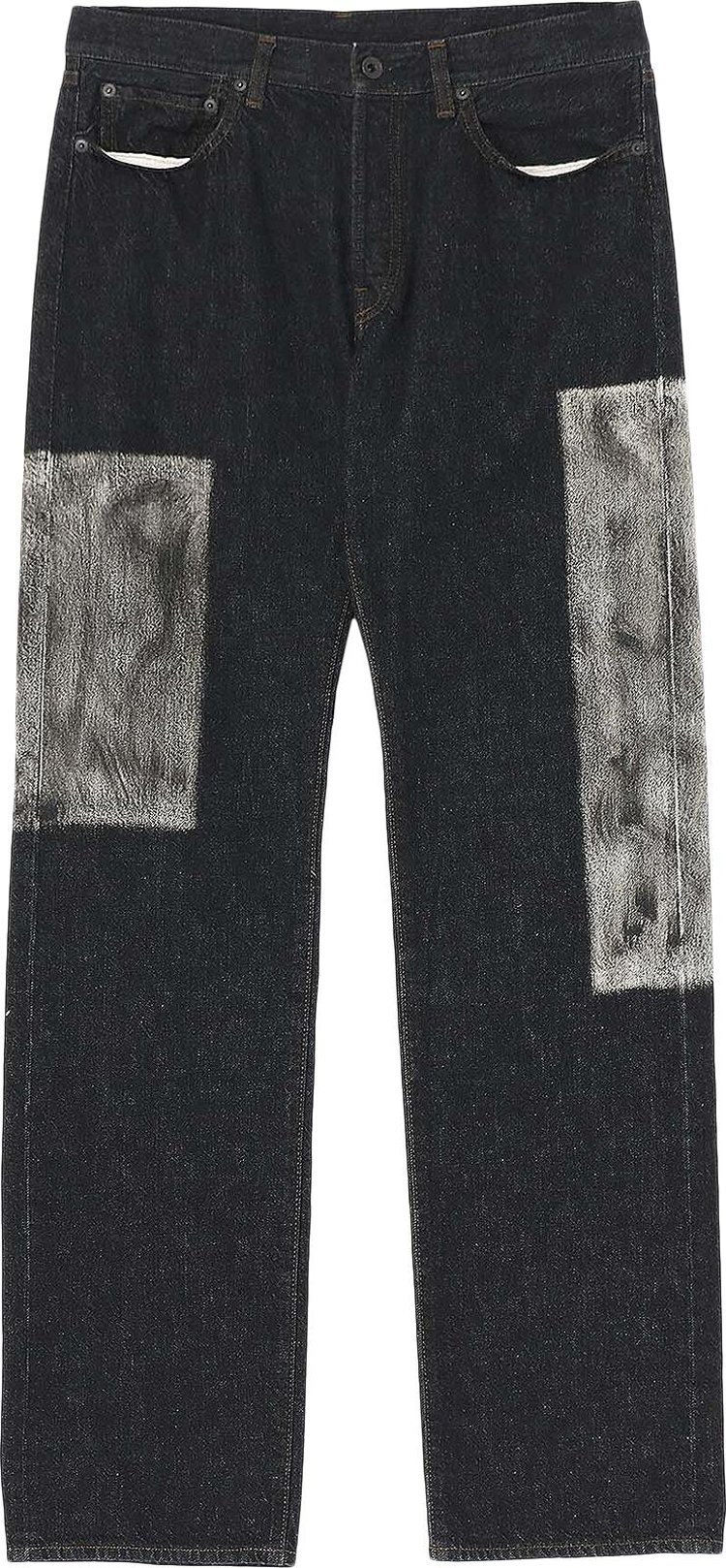 Yohji Yamamoto Denim Pants 'Black'