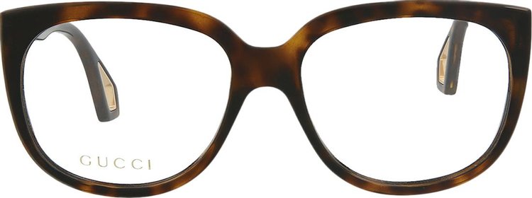 Gucci Square Frame Sunglasses 'Havana'