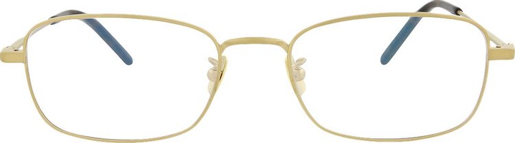 Saint Laurent Rectangular Frame Sunglasses 'Gold'