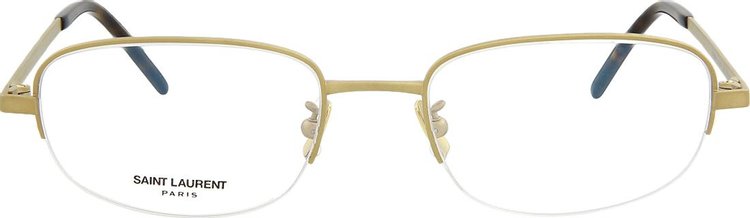 Saint Laurent Round Frame Sunglasses 'Gold'