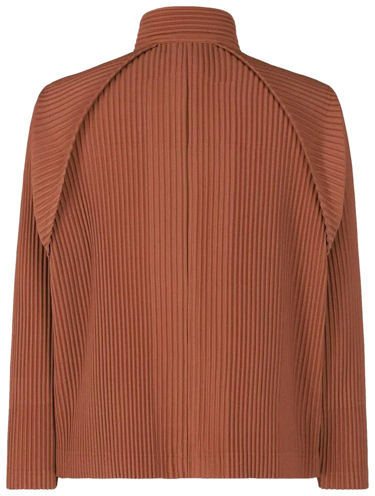 Homme Plisse Issey Miyake MC October Jacket Ginger Brown