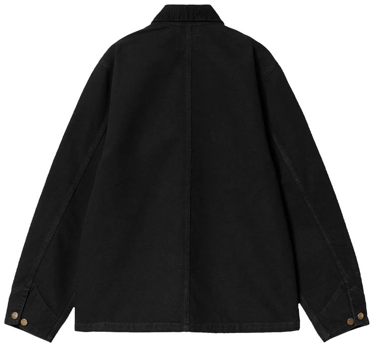 Carhartt WIP Michigan Coat Black Rinsed