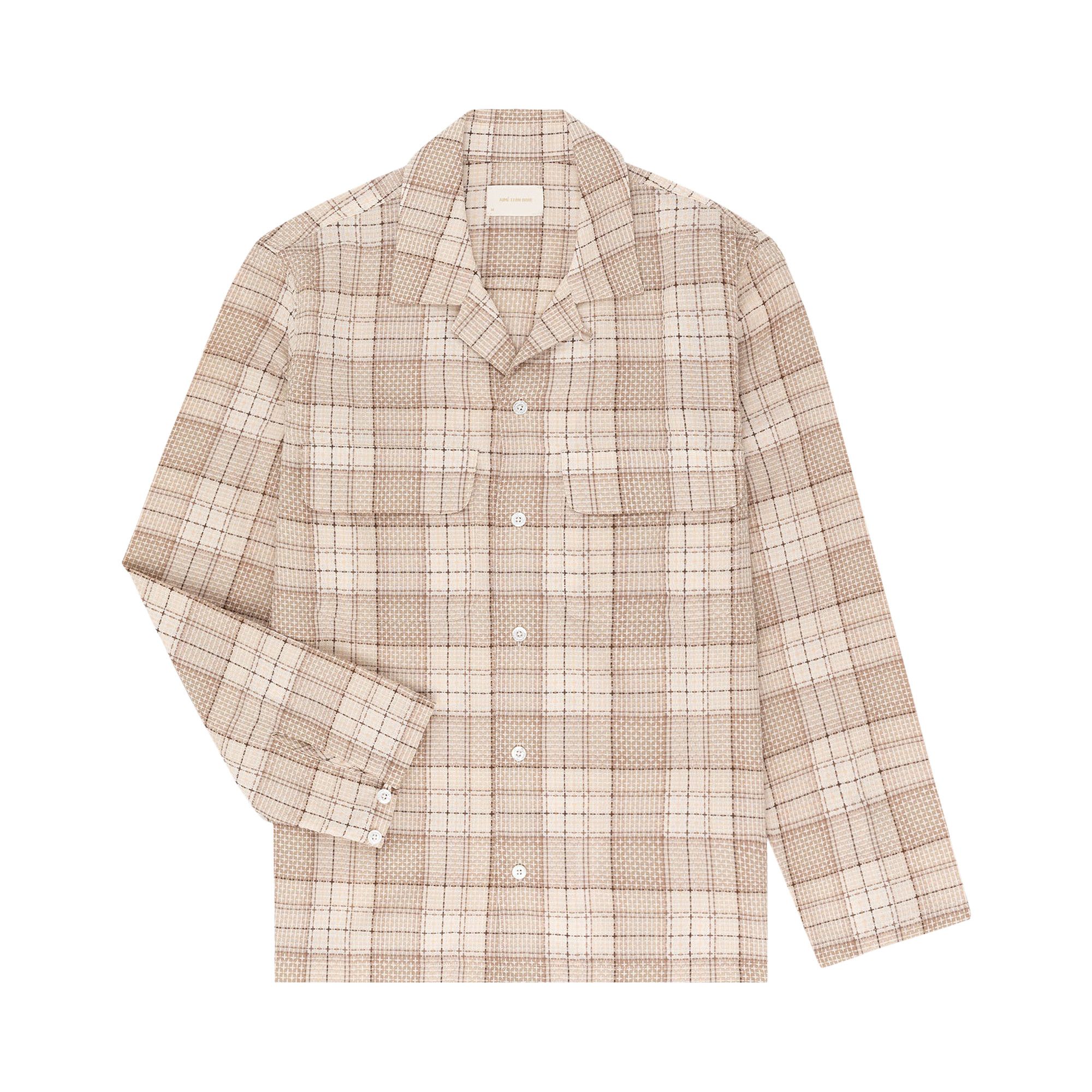 トップス aime leon dore LEISURE SHIRT SS22 Buy Aimé Leon Dore Lightweight Patterned Leisure Shirt 'Grey