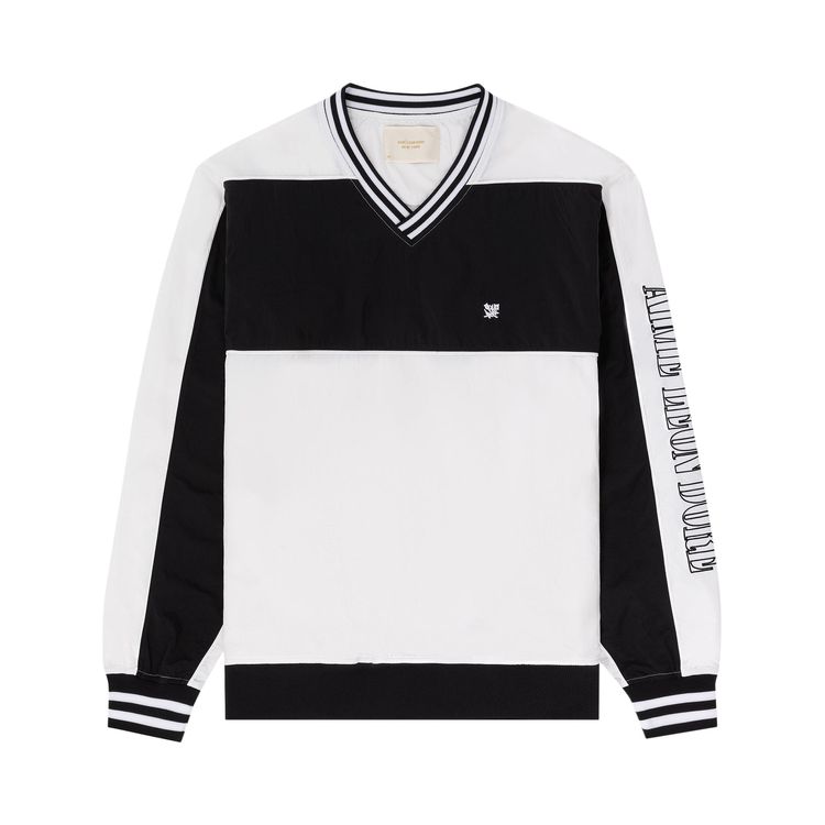Aime Leon Dore Crest Nylon Pullover Bright White