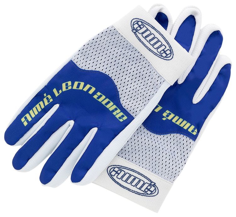 Aime Leon Dore Downhill Biker Gloves Royal Blue