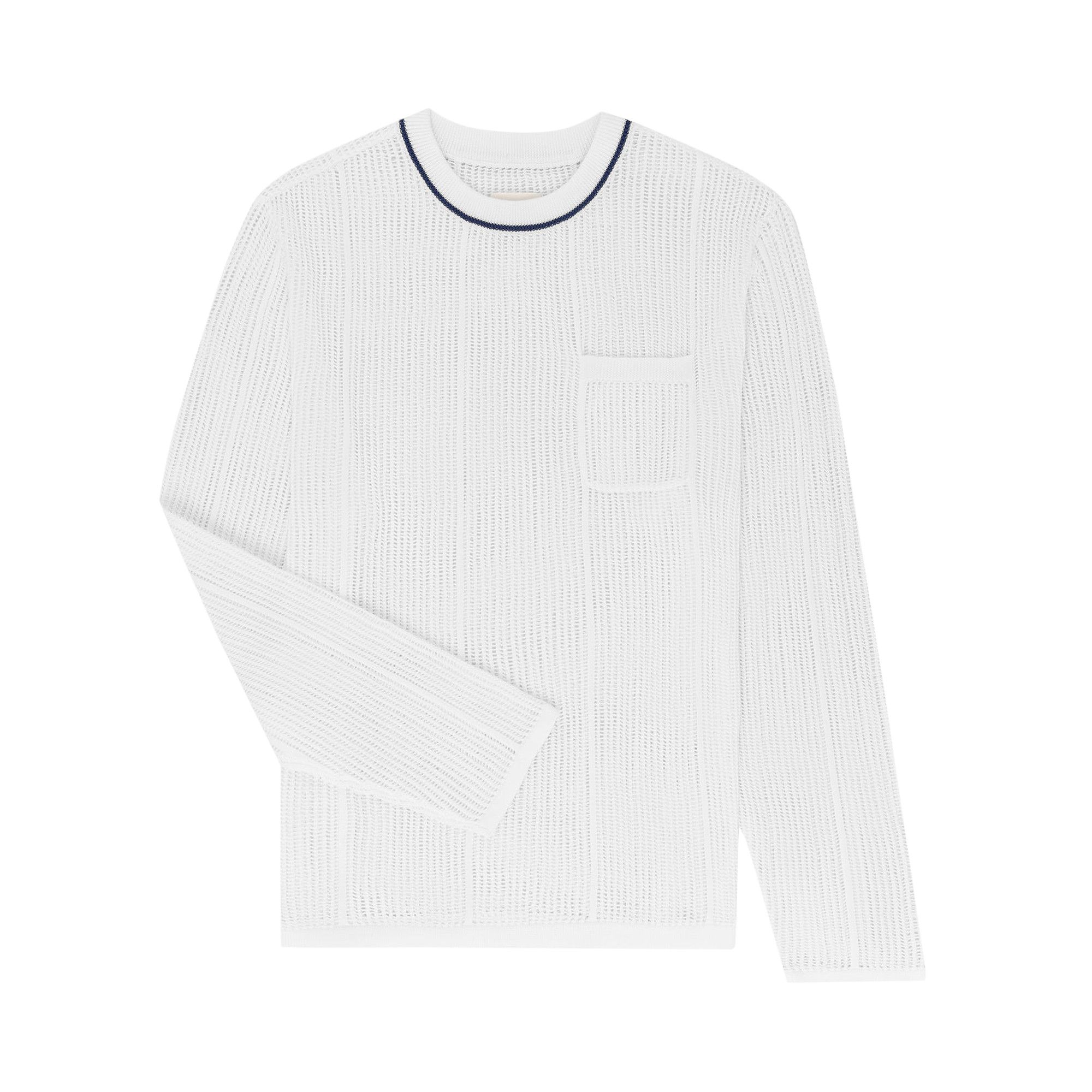 Buy Aimé Leon Dore Mesh Knit Long-Sleeve Tee 'White
