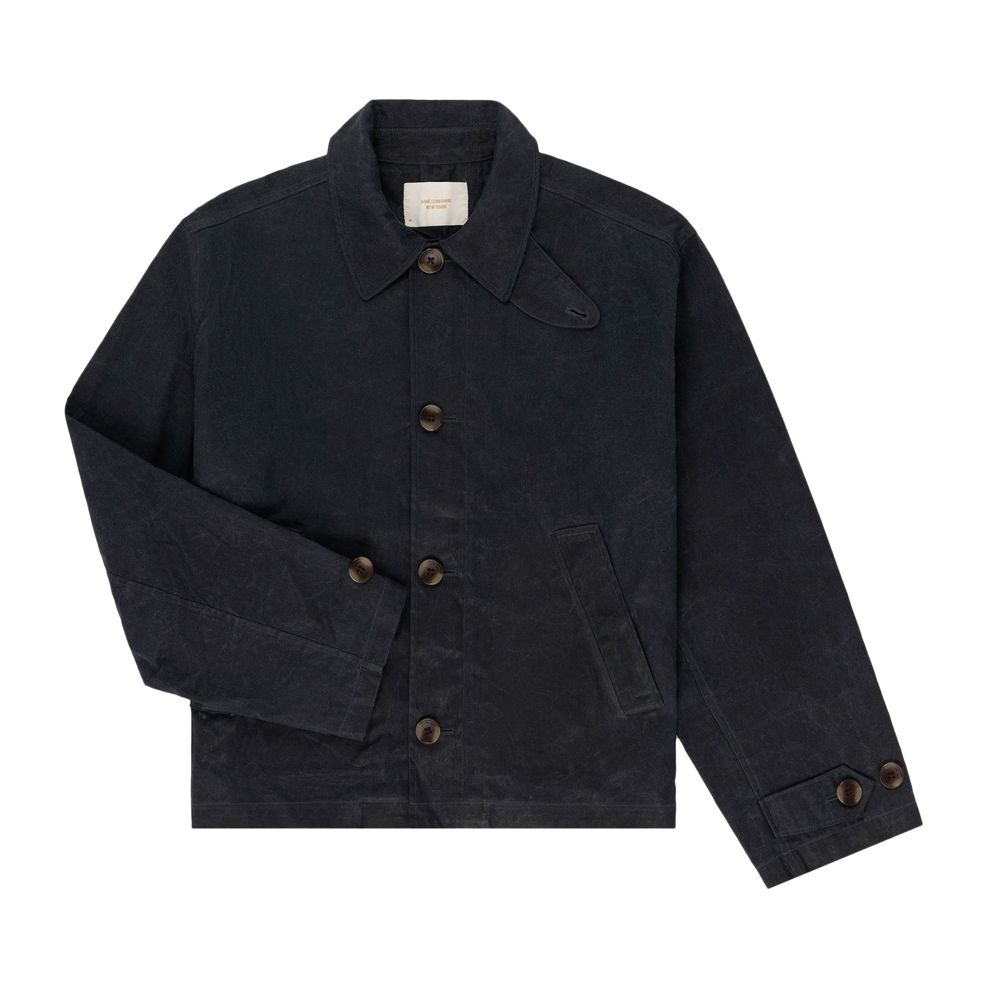 ジャケット・アウター ALD Waxed Cropped Topcoat Navy Buy Aimé Leon Dore Waxed Cropped Topcoat 'Navy Blazer' - SS24WJ011