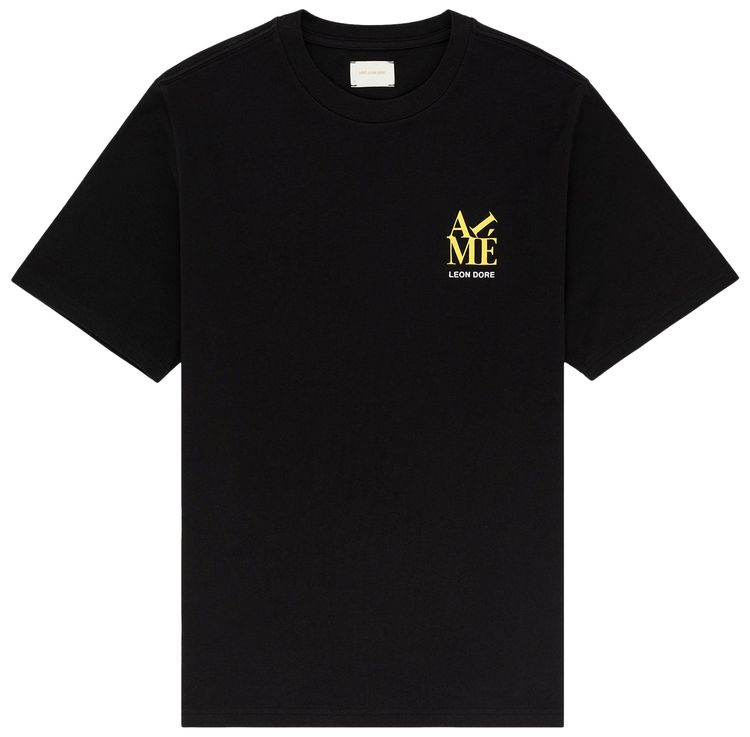 Aime Leon Dore Block Logo Tee Jet Black