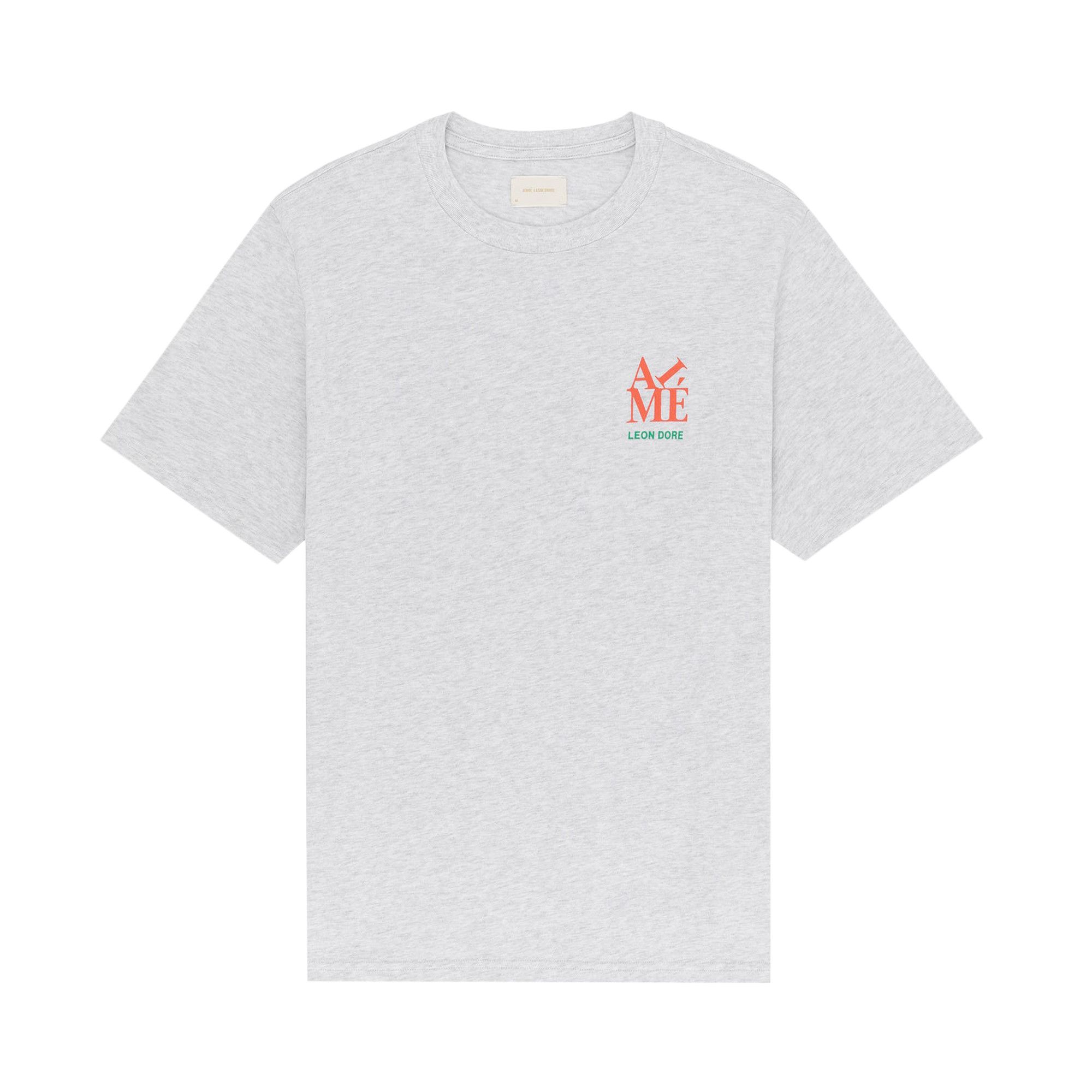 Buy Aimé Leon Dore Block Logo Tee 'Silver Mix' - SS24CT015