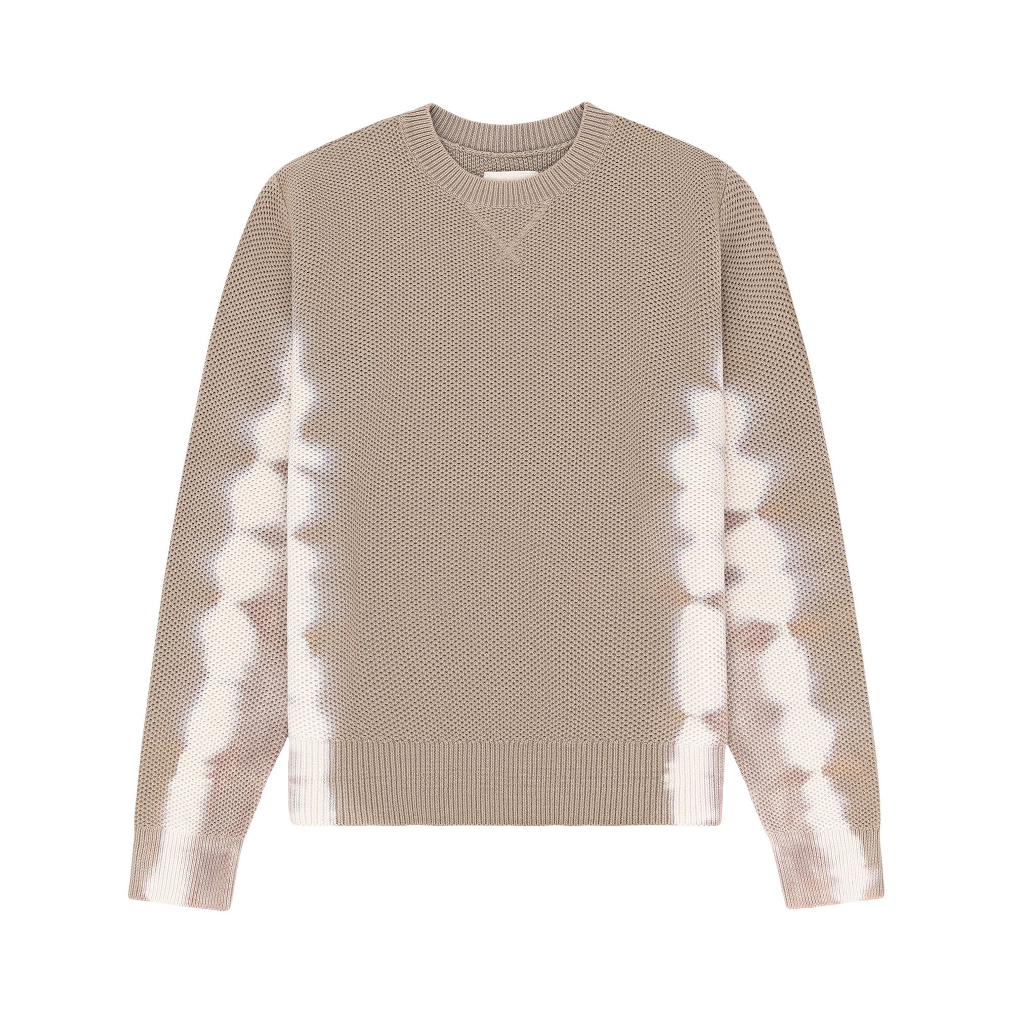 Buy Aimé Leon Dore Tie Dyed Crewneck Sweater 'Beige' - SS24KS007 BEIG | GOAT