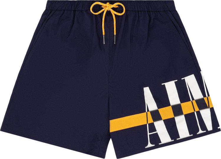 Aimé Leon Dore Colorblock Logo Short 'Navy'