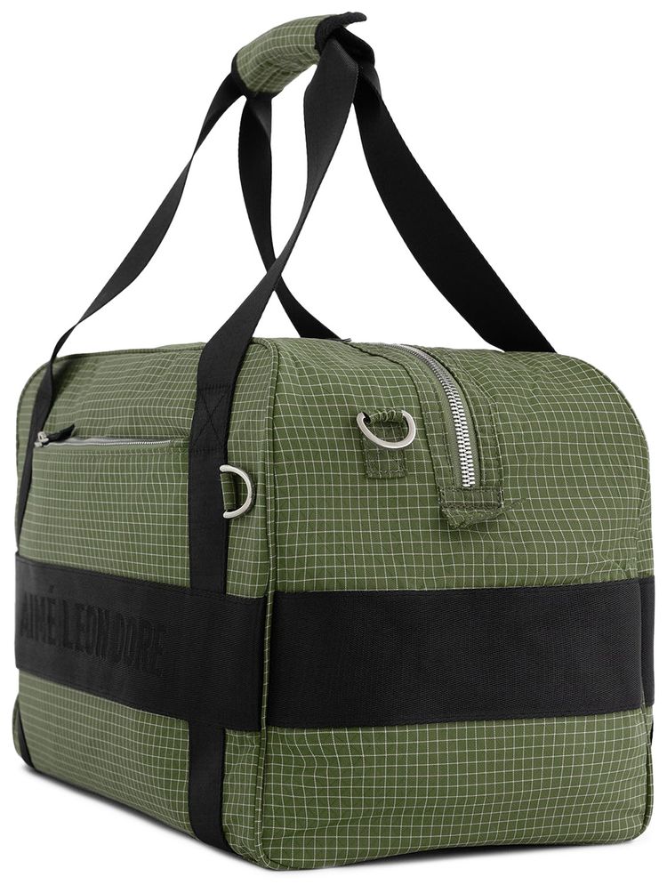 Aime Leon Dore Ripstop Nylon Duffle Bag Olive