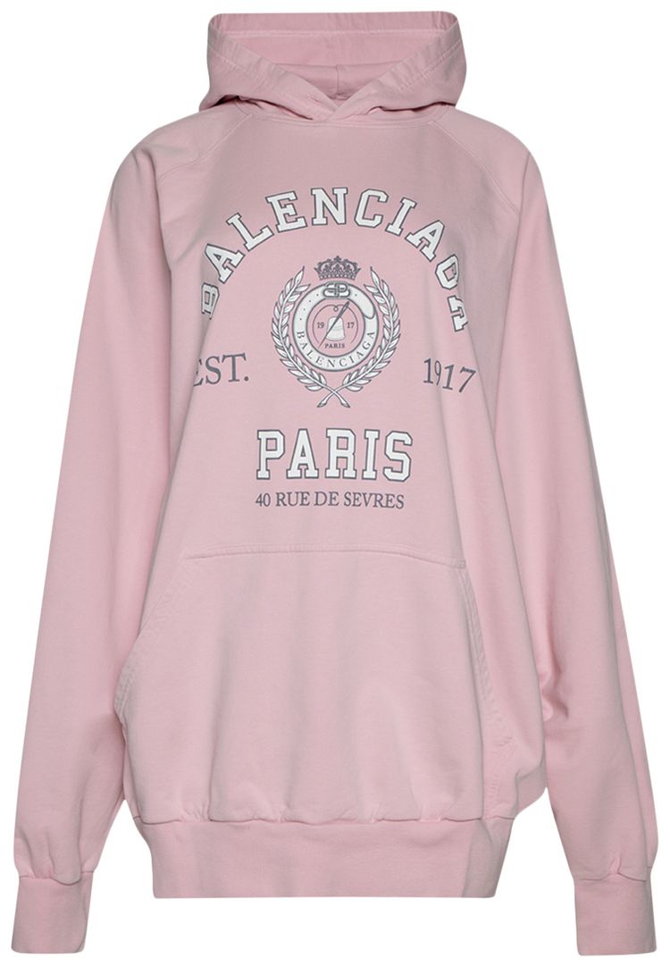 Balenciaga Hoodie Faded Pink