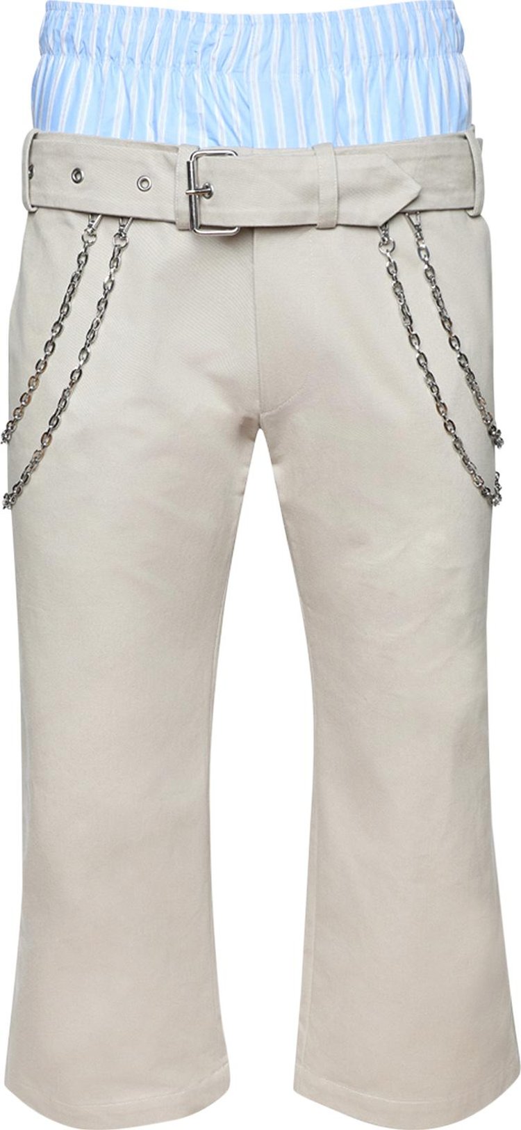 BLUEMARBLE Double Layered Boxer Pants 'Khaki'