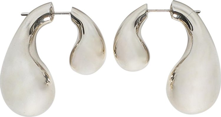 Bottega Veneta Teardrop Earrings 'Silver'