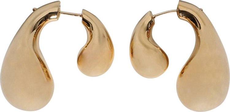 Bottega Veneta Drop Earrings 'Yellow Gold'