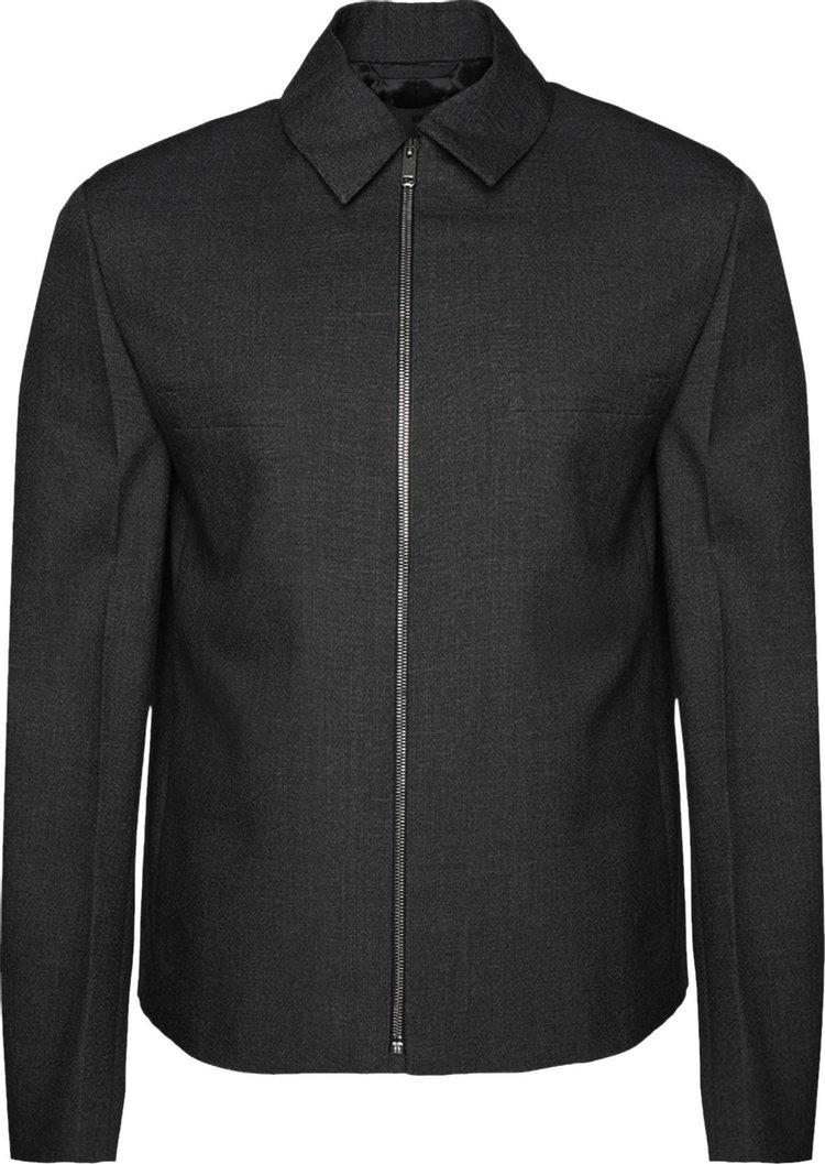 Givenchy Wool Shirt Jacket 'Grey Mix'