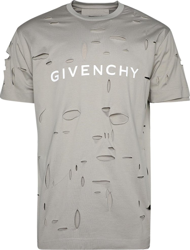 Givenchy Oversized Fit T-Shirt 'Taupe'