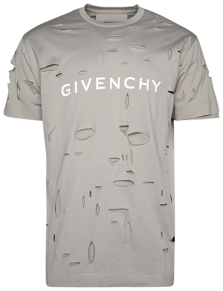 Givenchy Oversized Fit T Shirt Taupe