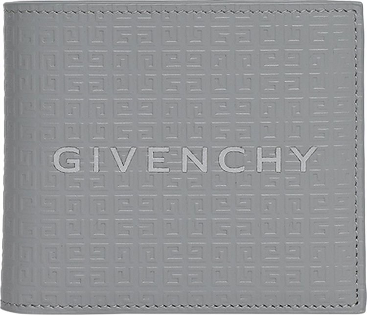 Givenchy Logo Bifold Wallet Light Grey