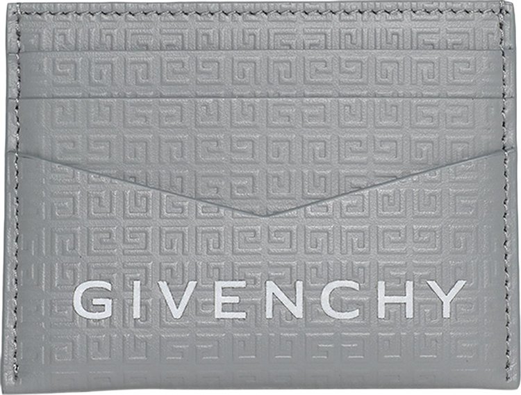 Givenchy Logo Card Holder 'Light Grey'