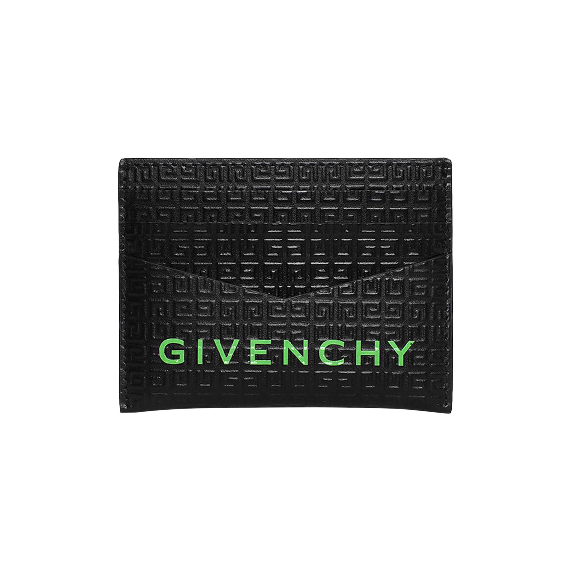 [Givenchy] Logo Card Holder - Black / ☆送料込☆ Buy Givenchy Logo Card Holder 'Black/Green' - BK6099K1WM 013