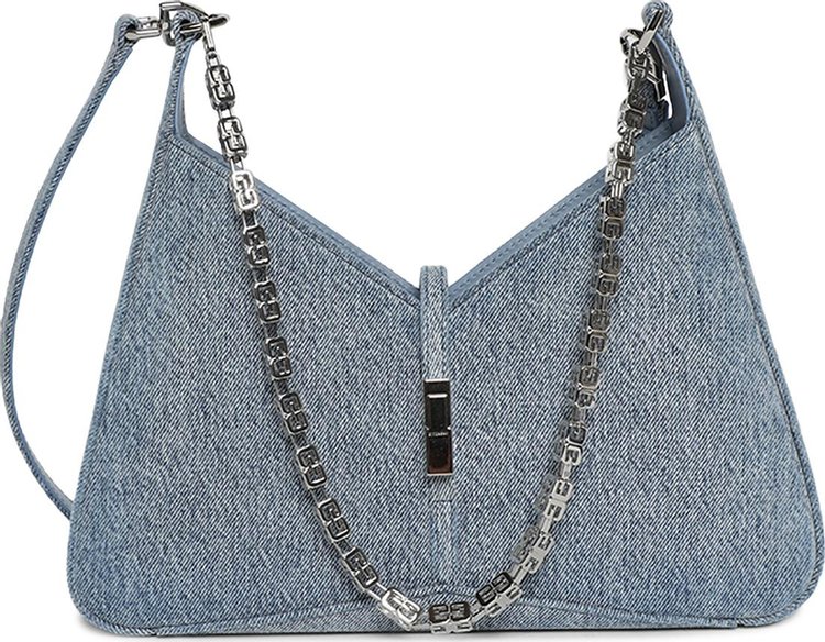 Givenchy Cut-Out Zipper Small Shoulder Bag 'Medium Blue'