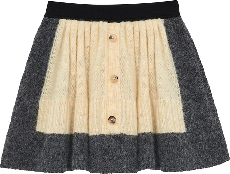 Loewe Skirt 'Yellow/Grey'