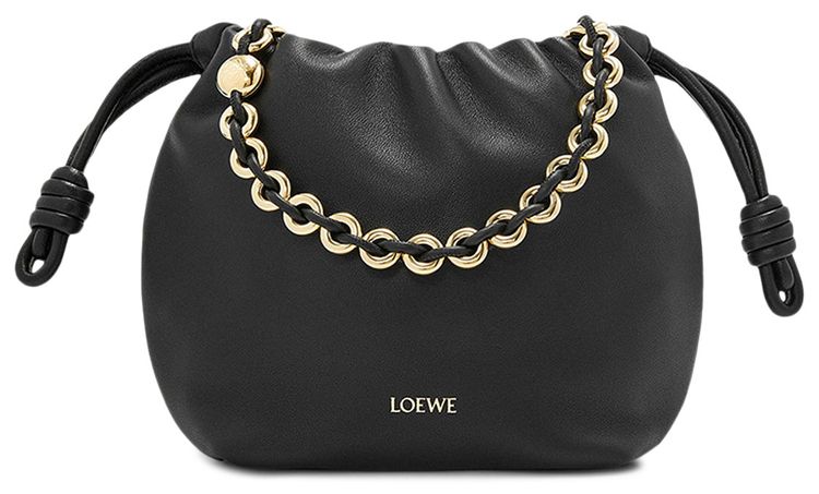 Loewe Flamenco Mini Purse Black