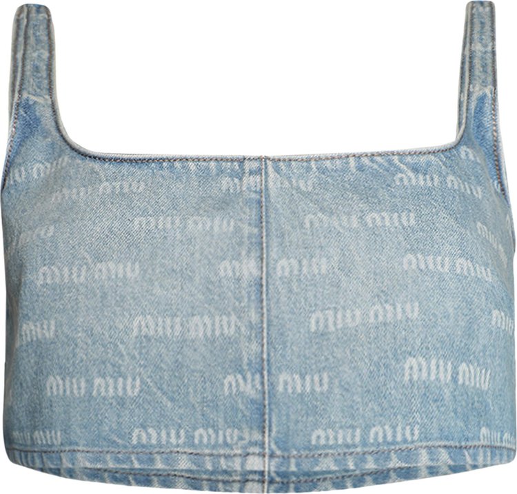 Miu Miu Denim Top 'Blue'