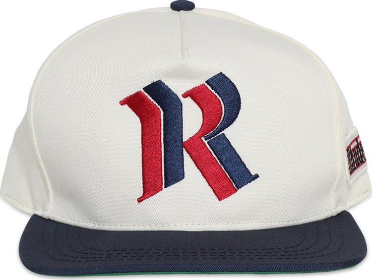 Rhude Double-R Hat 'Cream/Navy'
