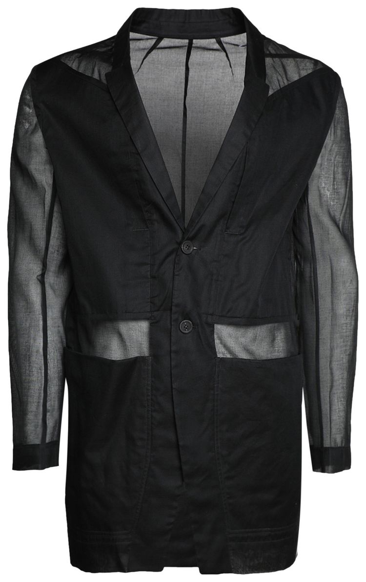 Rick Owens Lido Blazer Jacket Black