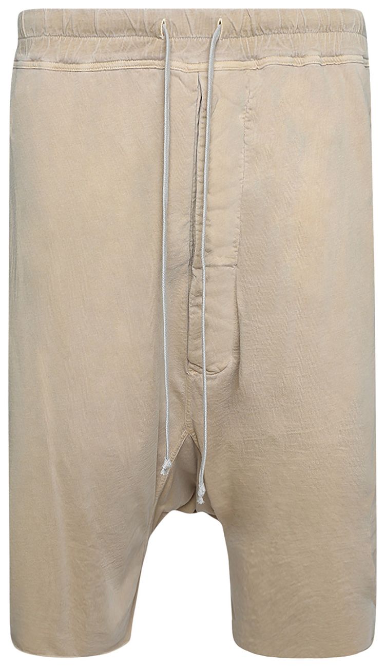 Rick Owens DRKSHDW Drawstring Pods Shorts Mustard