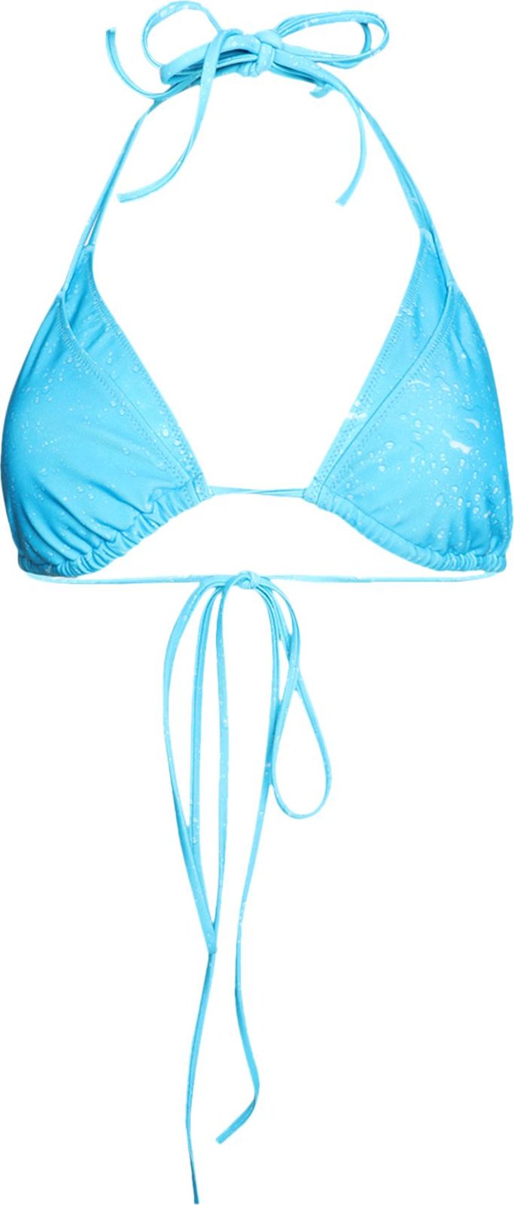 Vetements Double Bikini Top 'Blue Splash'