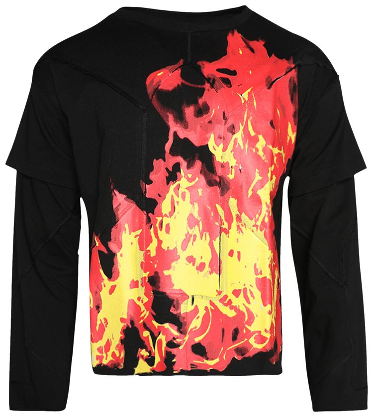Who Decides War Flame Long Sleeve Coal