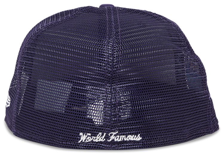 Supreme Box Logo Mesh Back New Era Purple