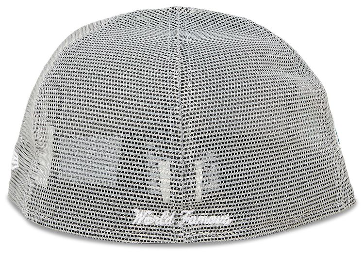 Supreme Box Logo Mesh Back New Era Grey