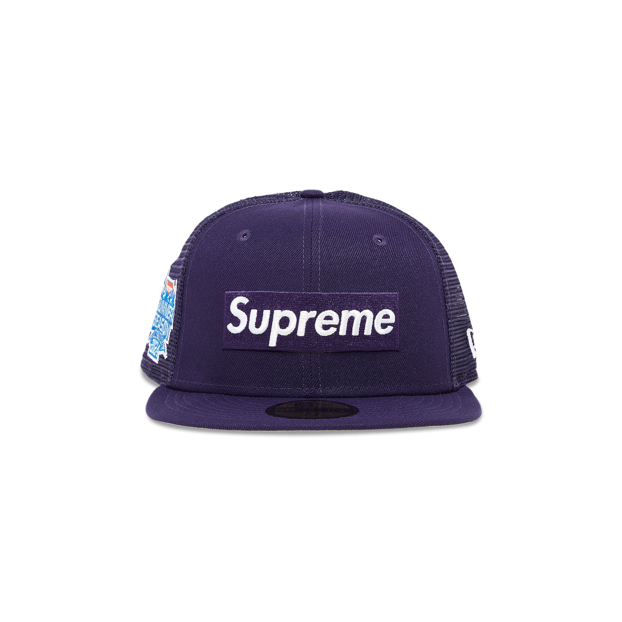 Supreme Box Logo Mesh Navy 7 1/2 22ss 美品