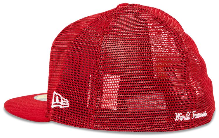 Supreme Box Logo Mesh Back New Era Red