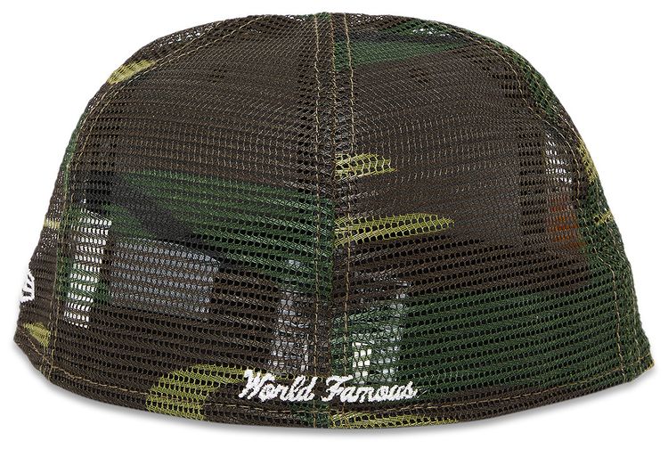 Supreme Box Logo Mesh Back New Era Woodland Camo